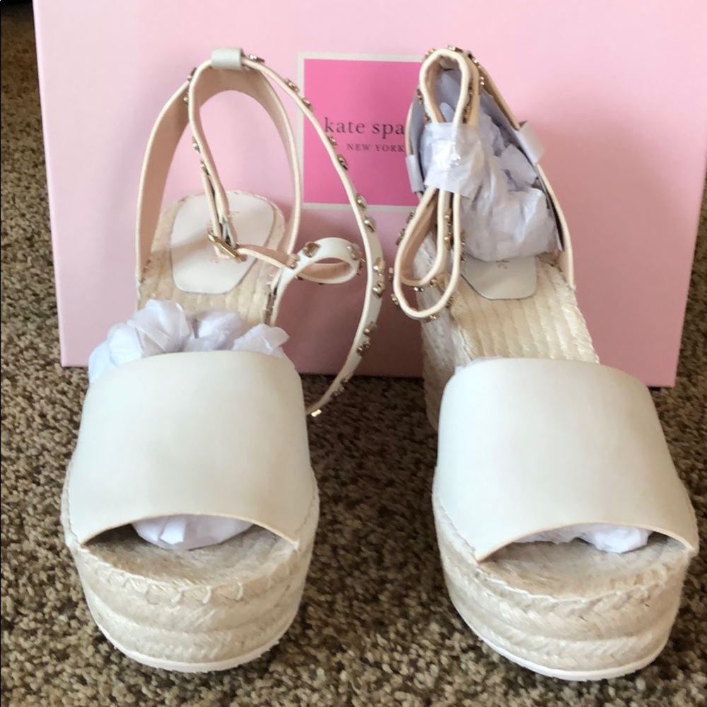 Never worn Kate Spade espadrilles